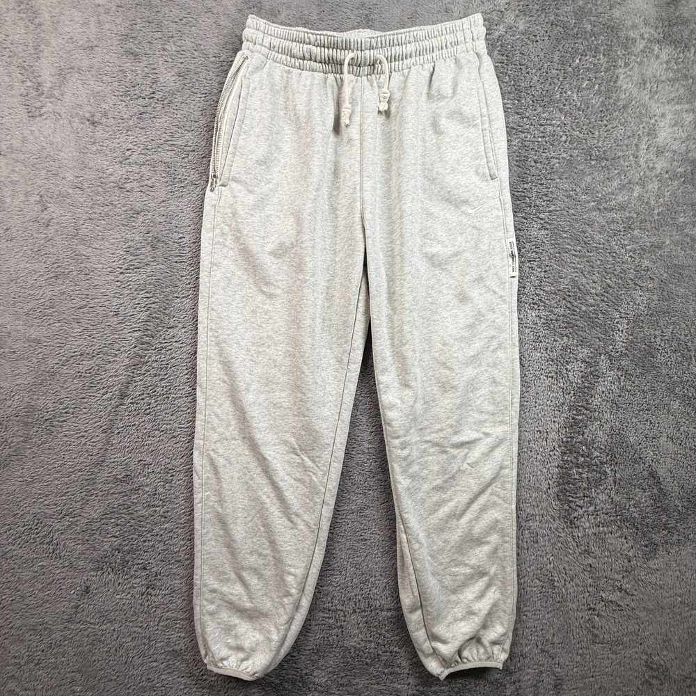 Women's Nike Basketball Pants Swoosh Fly Dri Fit Sweatpants Joggers M DA6465-050